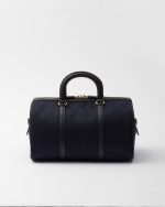 Prada Re-Edition 1978 Medium Re-Nylon and Saffiano Leather Top-Handle Bag - Image 4